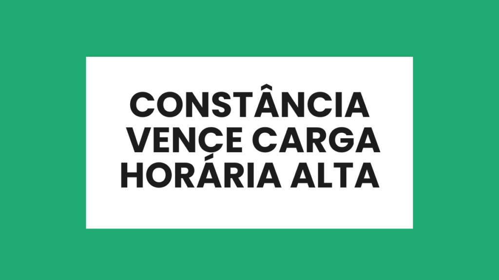 Mensagem destacando que constância é mais importante do que estudar muitas horas por dia